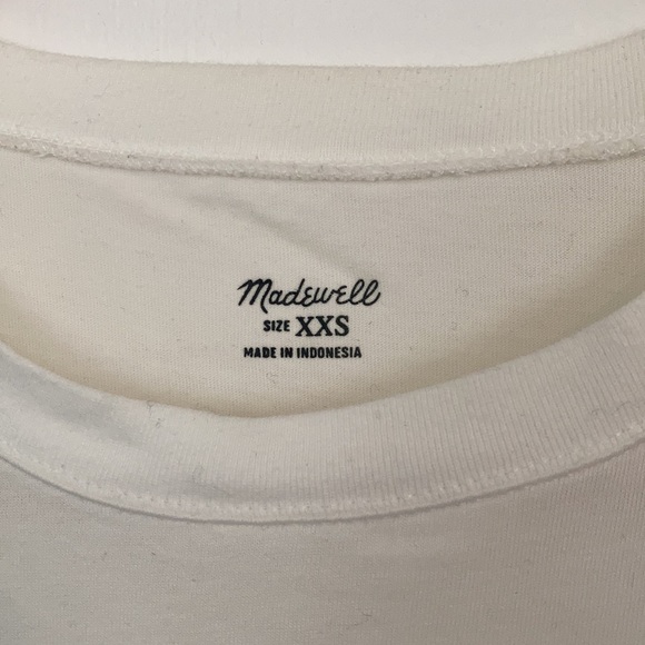 Madewell White T-Shirt - Picture 2 of 3